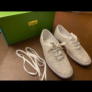 Keds for Kate Spade Champion Glitter Sneakers -9.5